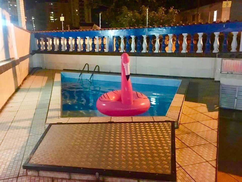 Casa Guilhermina Com Piscina E Churrasqueira Praia Grande  Exterior photo